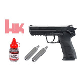 Marcadora Airsoft Hk45 Co2 Bbs 4.5mm  Xchws C