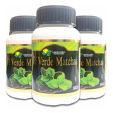 Té Verde Matcha Pack 3 , 180 Capsulas De 500 Mg 100% Natural