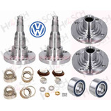 Kit 2 Mazas Traseras + 2 Delanteras+ 2 Baleros Vw Golf 89-99