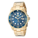 Reloj Invicta 30024 Men's Pro Diver Quartz Color De La Correa Negro Color Del Bisel Acero Inoxidable Color Del Fondo Azul