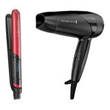 Combo Remington Planchita Profesional S9600 + Secador D1500