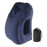 Travesseiro Almofada Apoio Cabeça Pescoço Dormir Azul Blue