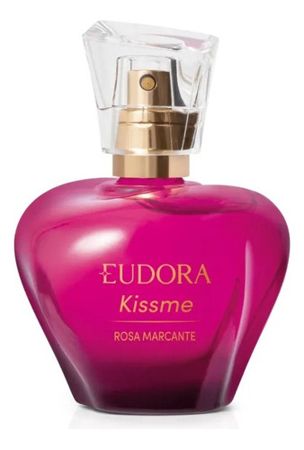 Eudora Kissme Rosa Marcante Deo Colonia Feminino 50ml Natal