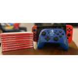 Nintendo Switch + 8 Juegos Originales + Procontroler Y Funda