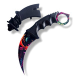 Cuchillo Kerambit Cs Go Hyperbestia Funda Rígida Táctico 