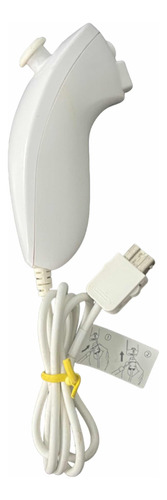 Nunchuck Nintendo Wii Original Controle Game Top Branco