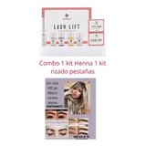 2 Kit 1 Lash Lift Rizado De Pestañas 1 Kit Ceja Henna Hd 3d