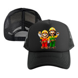 Gorr  Mario Bros Luigi Cachucha Malla Adulto-niño