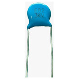 1x Capacitor Ceramico 6,8nf/3kv = 6k8/3kv Y5u 7,5mm Epox