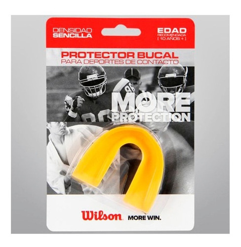 Protector Bucal Wilson Densidad Sencilla Amarillo