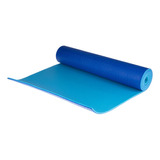 Mat Yoga Eco Friendly Alfombra Ejercicios Eva Yoga Mat Color Azul