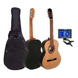 Guitarra Clasica Fonseca 25 Con Funda Y Afinador - Plus