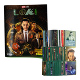Álbum Loki + Set De Estampas Y Tarjetas Panini