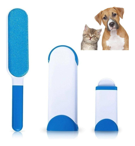 Set De 2 Cepillos Quita Pelos Mascota, Ropa, Quita Pelusas