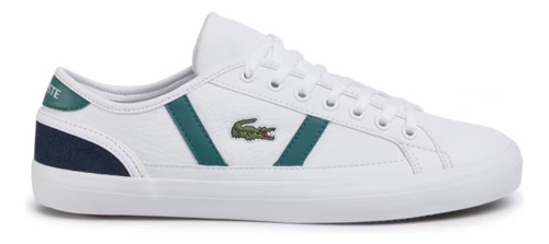 Tenis Lacoste Sideline 120 5 Cma Blanco/navy Hombre 