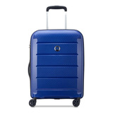 Valija Carry On Slim Delsey Binalong Color Azul Marino