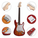 Guitarra Eléctrica Con Amplificador Stratocaster Accesorios