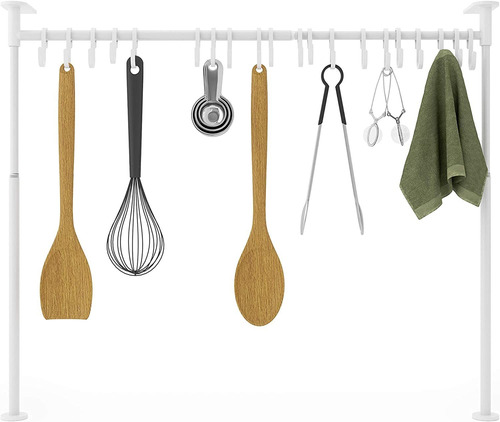 Anywhere Tension Rod Multi Organizador De Cocina, Regul...