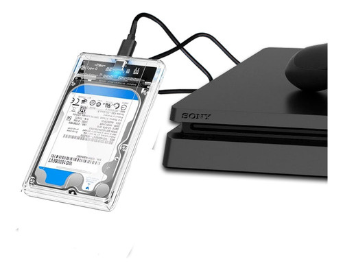 Hd Externo 1tb Slim Portátil Usb 3.0 Para Ps4 Ps5 Xbox Pc