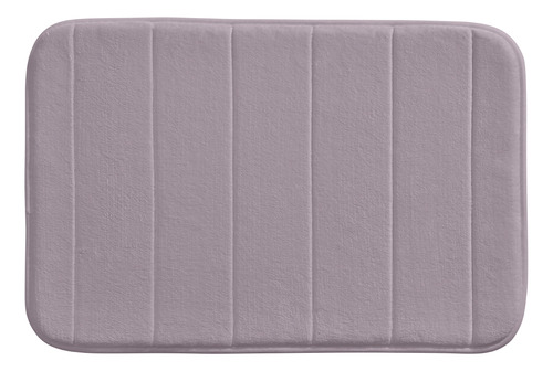 Tapete De Banheiro Antiderrapante Super Soft Macio 60x40cm Cor Cinza