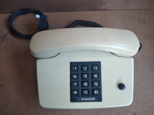 Telefone Fixo Antigo Teclas Siemens Modelo Atd-b 423 