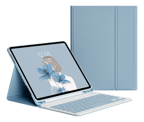 Funda Para Tableta Con Teclado Para iPad 10.2 De 9ª, 8ª Y 7