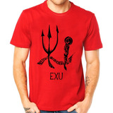 Camiseta Exu Orixás Camisa Umbanda Candomblé Macumba L52