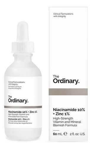 The Ordinary. Niacinamida 10% + - mL a $1915