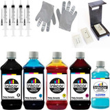 Kit Tintas Para Recarregar Cartuchos Hp Canon Lexmark 450 Ml