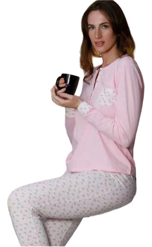 Pijama Mujer Estampado 