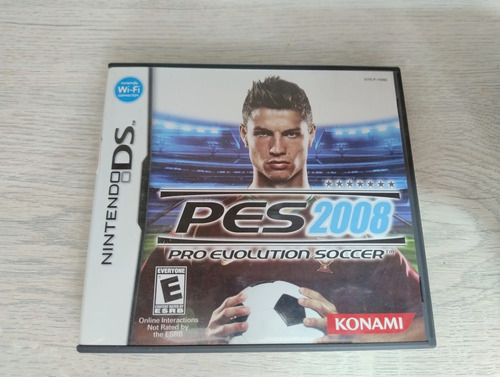Juego Pes Pro Evolution Soccer 2008 Nintendo Ds Usado