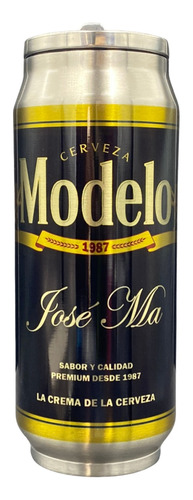 Termo Lata Cerveza Modelo Inoxidable Personalizable 