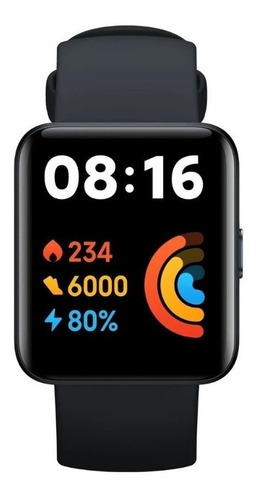 Funda Poco Watch Xiaomi Smartwatch Amoled Gps Watch, Versión Global, Color Negro