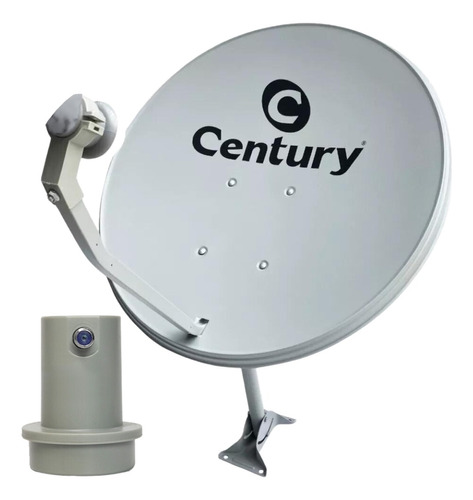Kit Antena Century Digital Parabólica 60cm Ku + Lnbf Simples