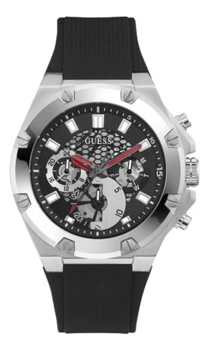 Guess Reloj De Cuarzo De Acero Inoxidable Para Hombre Con Co