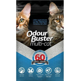 Arena Sanitaria Aglutinante Gatos Odour Buster Multicat 12kg