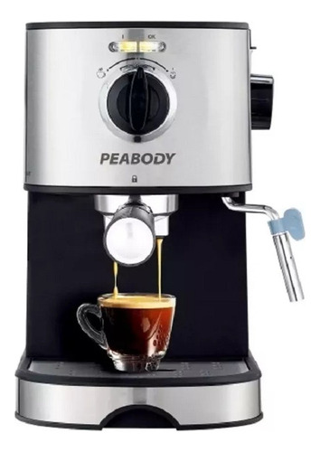 Cafetera Express Espumador Peabody Ce4601ix 850w 15 Bar