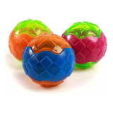 Set De 3 Pelotas Sonoras Con Luces Para Perros