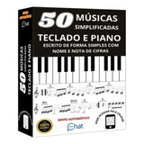 50 Músicas Partituras Fácil De Aprender Piano Teclado Pdf