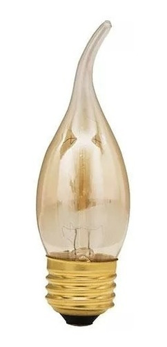 Lámpara Incandescente Vintage 40w Flama Volteck 47108