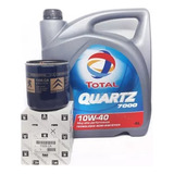 Filtro + Aceite Total 7000 X 4 L P/ Citroen Berlingo 2.0 Hdi