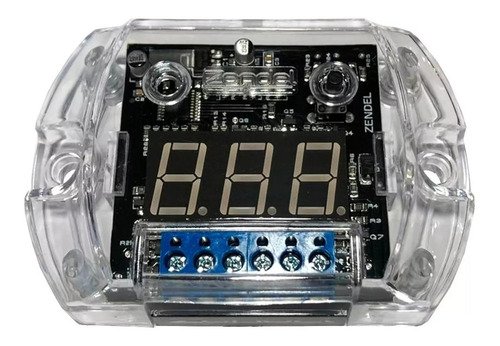 Voltímetro Sequenciador Digital Voltagem Automotivo