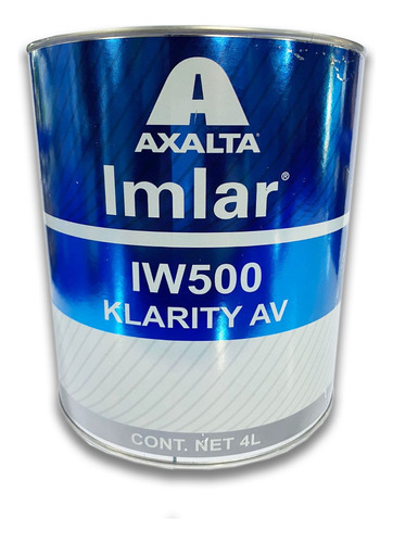 Axalta Iw500 Transparente Galón Imlar Klarity De 4 Litros.