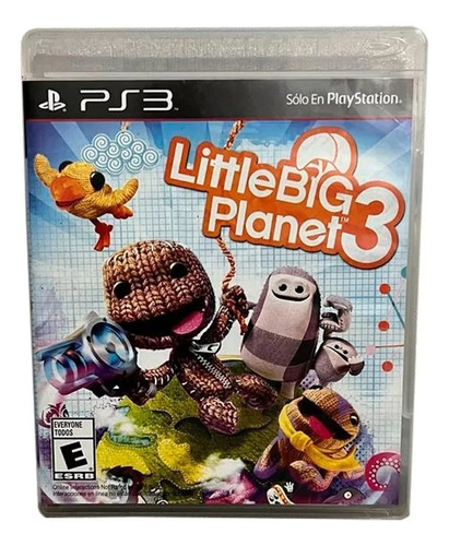 Jogo Little Big Planet3 Ps3 Mídia Física Infantil Dublado Pt