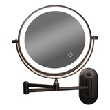 Espelhos Maquiagem 10x 1 Com Led Articulado Luz Grande Top