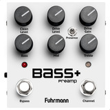 Pedal De Efeito Fuhrmann Bass+  Branco