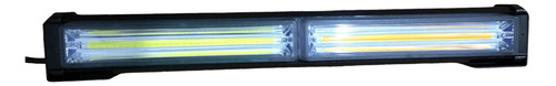 Baliza Led Barra 30cm Ambar/blanco Universal Emergencia