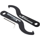 1 Pair Steel Coilover C Spanner Hook Wrench Universal Co Mtb