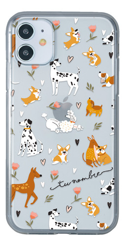 Funda Para iPhone Para Mujer Perritos Razas Con Nombre