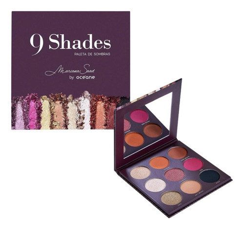 Oceane Mariana Saad 9shades Paleta De Sombras